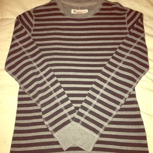 Men’s LUCKY BRAND Striped LongSleeve Thermal Shirt